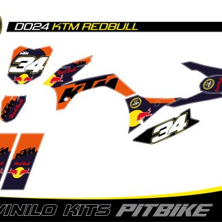 D24 Kit Vinilo Pitbikes TODOS LOS MODELOS
